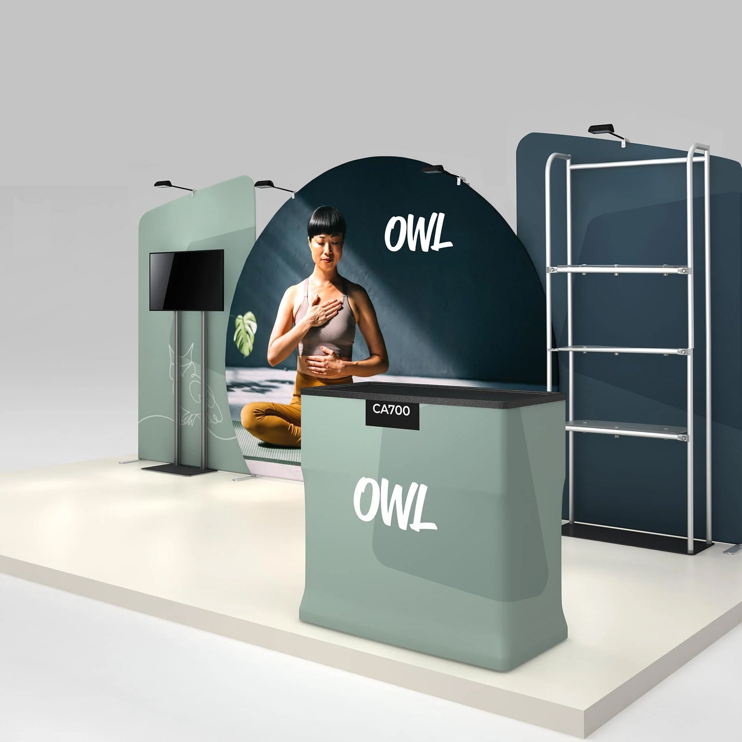 Owl 10x20 Inline Display