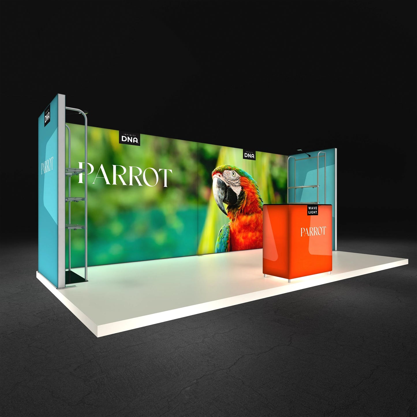 Parrot 10x20 Inline Display