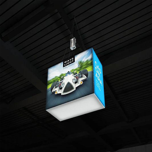 Rectangle Cube Hanging Light Box 100M - 3.5ft