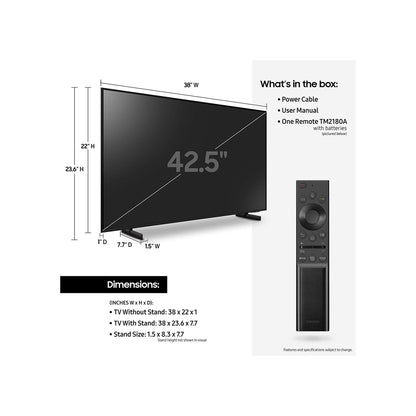 Samsung 43" TV - RENTAL