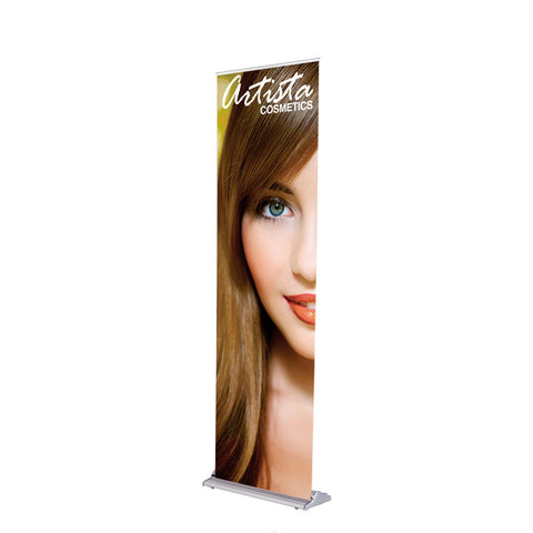 24" x 85" SilverStep - Retractable Banner Stand