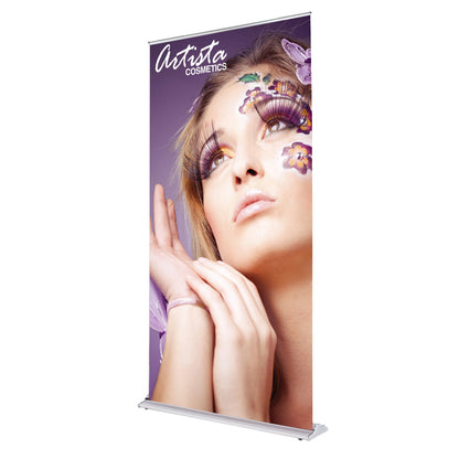 48" x 80" SilverStep® - Retractable Banner Stand