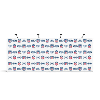 Step Repeat 20' Straight Display with Graphic