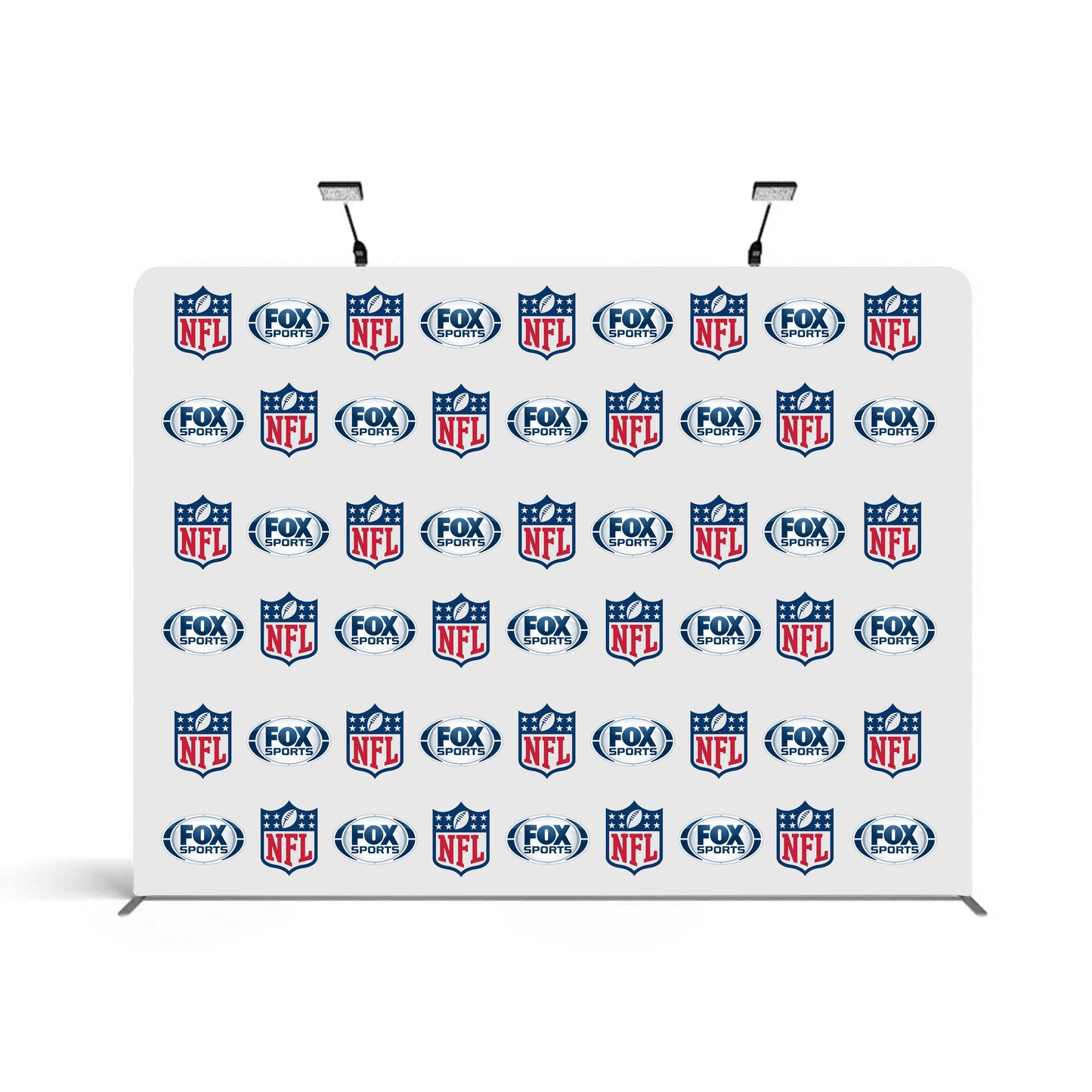 Step Repeat 10' Straight Display with Graphic