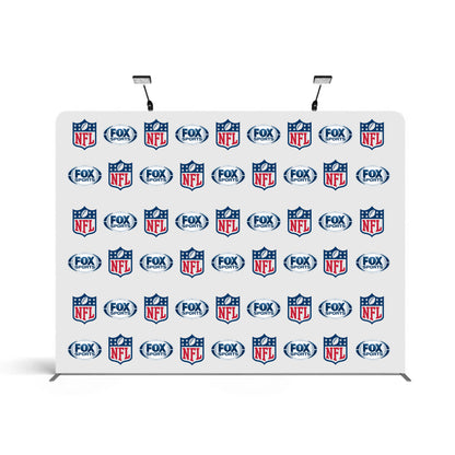 Step Repeat 10' Straight Display with Graphic