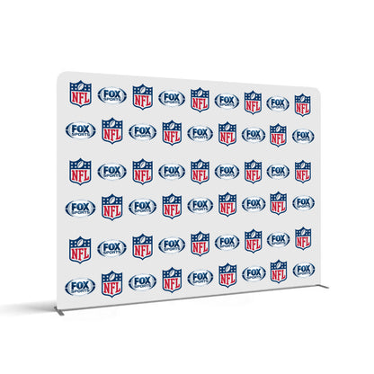 Step Repeat 10' Straight Display with Graphic
