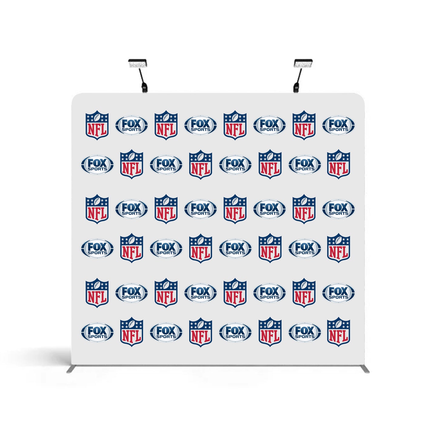 Step Repeat - 8' Straight Display with Graphic