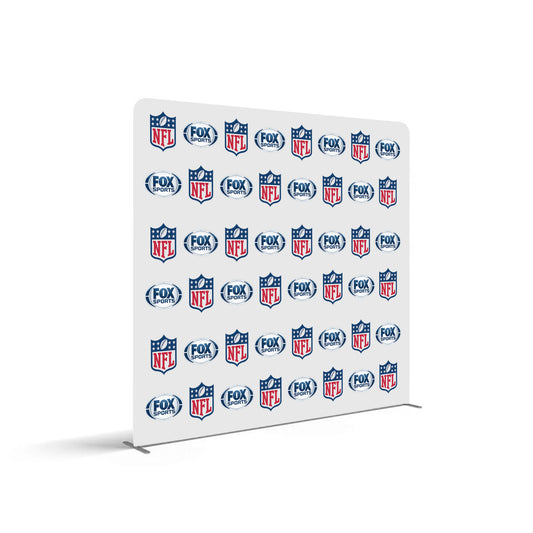 Step Repeat - 8' Straight Display with Graphic