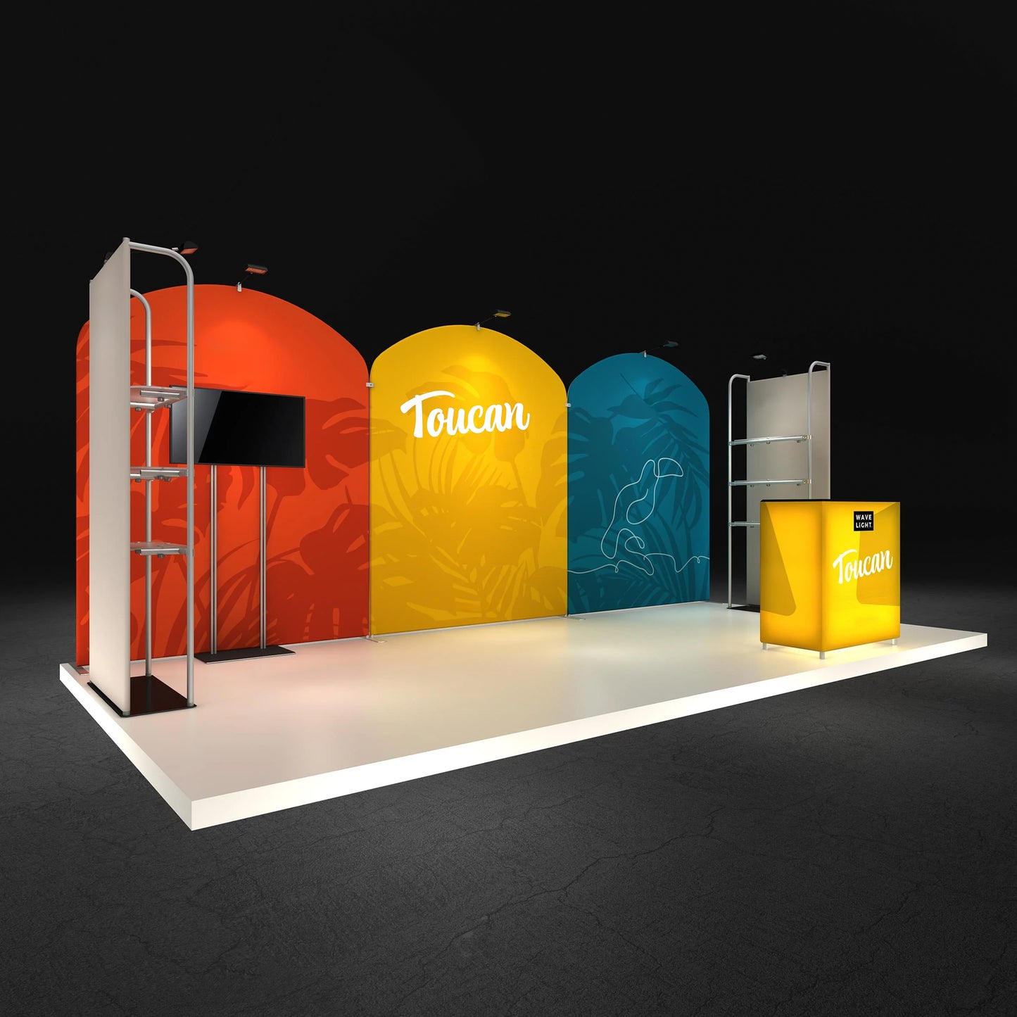 Toucan 10x20 Inline Display