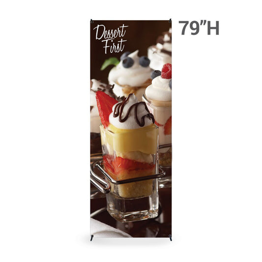 Basic-X Banner Stand 31.5 in. X 79 in.
