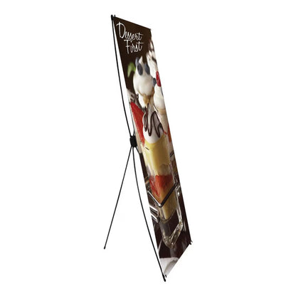 Basic-X Banner Stand 31.5 in. X 79 in.