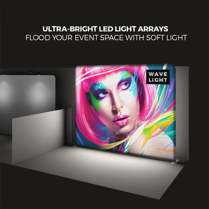 WaveLight Backlit LED Portable Display - 8ft
