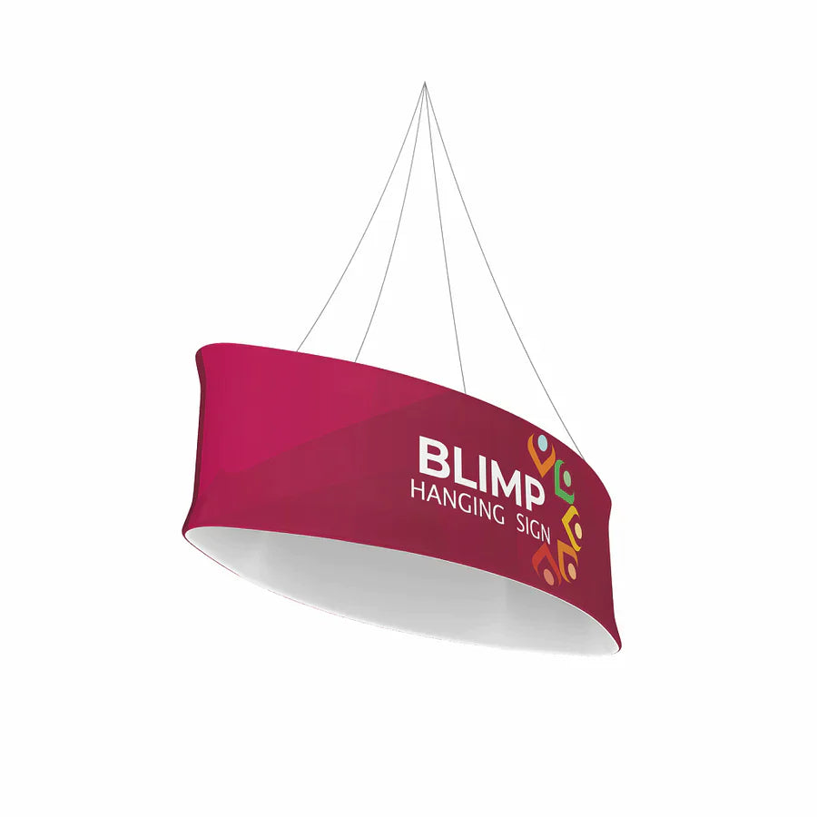 12' Ellipse Hanging Sign