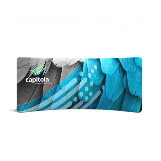 Waveline Display 20ft Curve