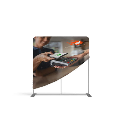 Waveline Display 6ft Straight Table Top