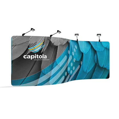 Waveline Display 20ft S-Curve