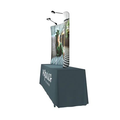 Waveline Display 8ft Curve Table Top