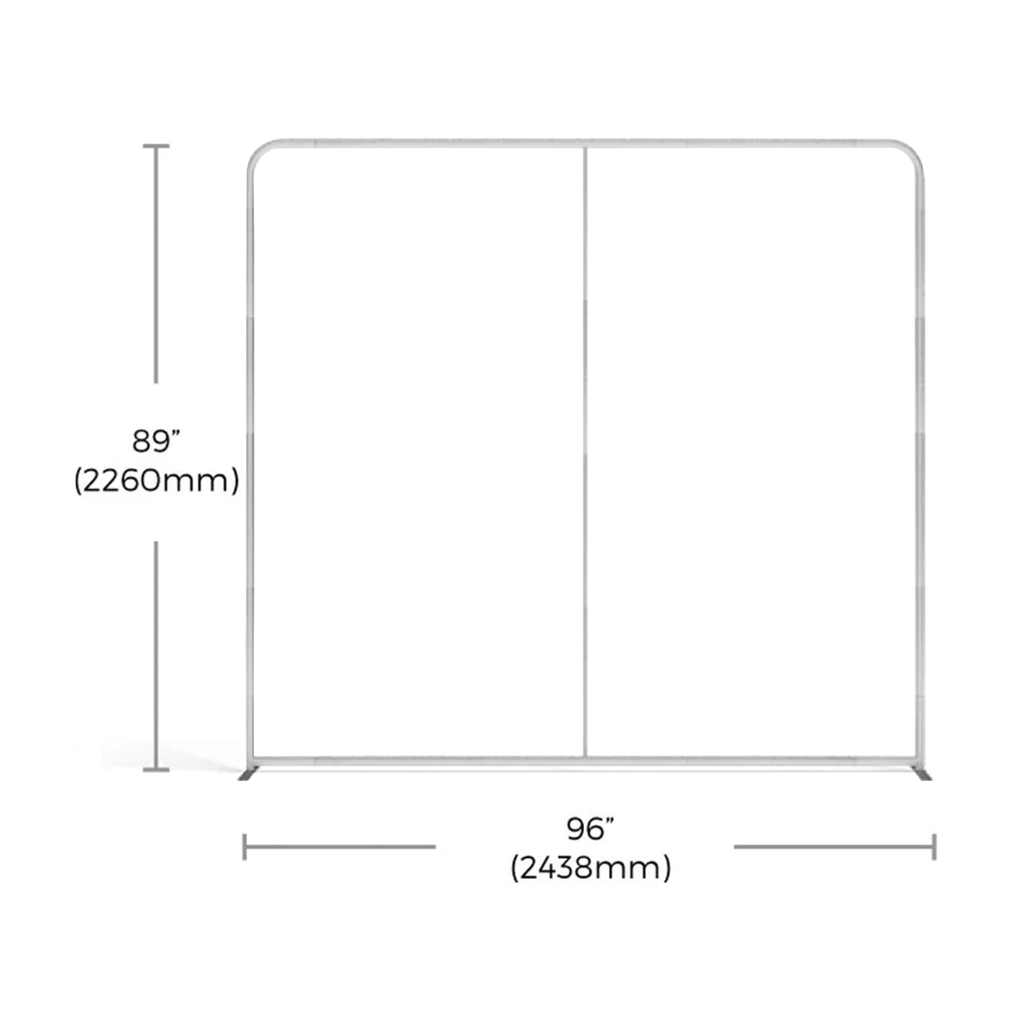Waveline Display 8ft Straight
