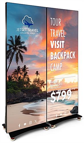 Z-Screen Digital Banner Stand