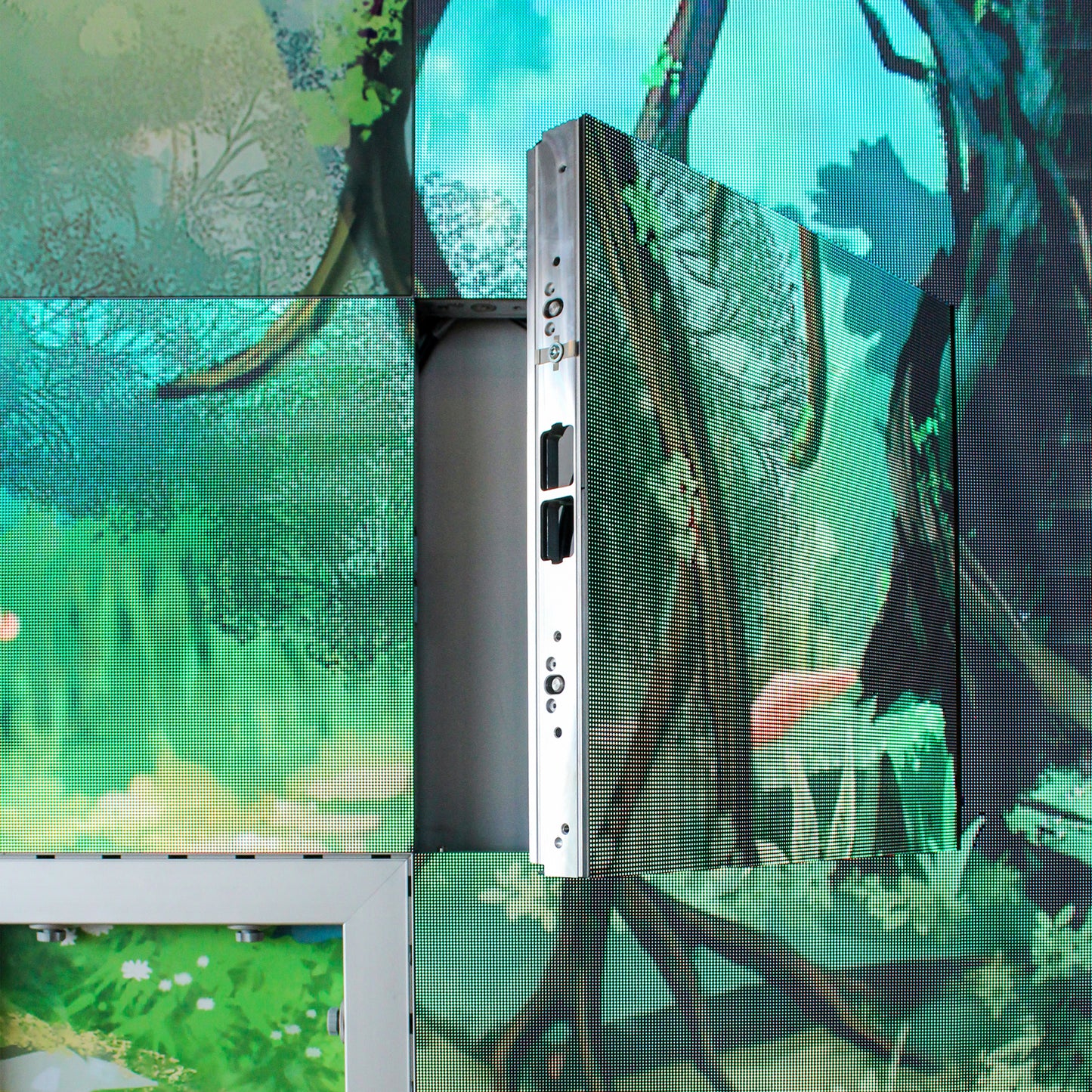 ZillaLED. 10' Video Wall Display, 30 Panel