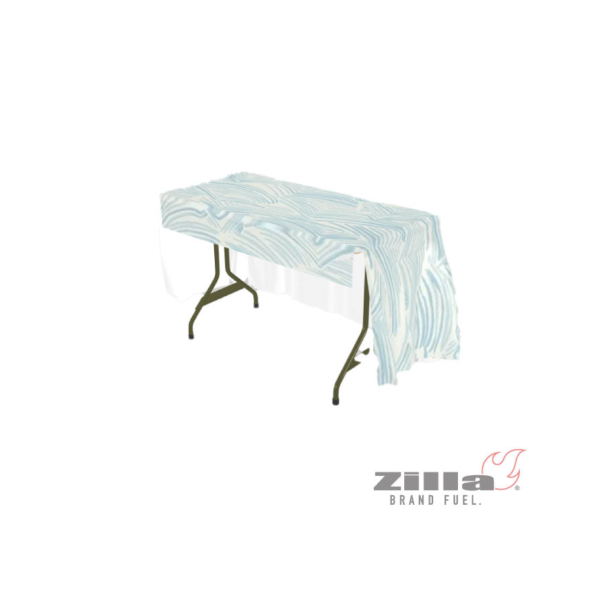 4' Economy ZThrow Table Cover (Full-Color)