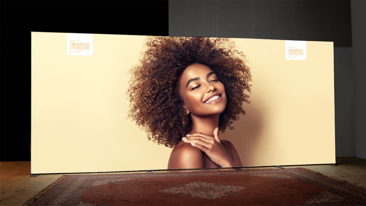 Expand Backlit Portable - 20ft - Single Sided Replacement Graphic ...