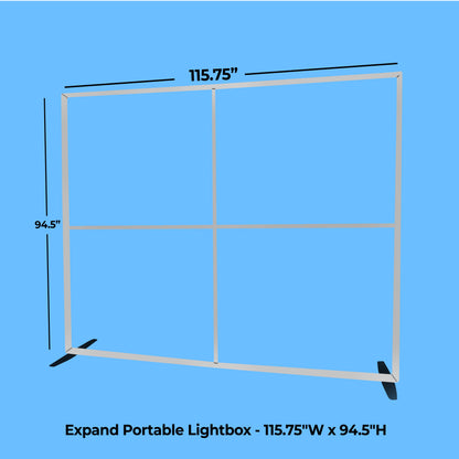 Expand Portable Lightbox - 115.75"W x 94.5"H