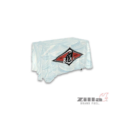 4' Economy ZThrow Table Cover (Full-Color)