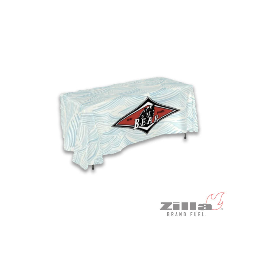 6' Economy ZThrow Table Cover (Full-Color)