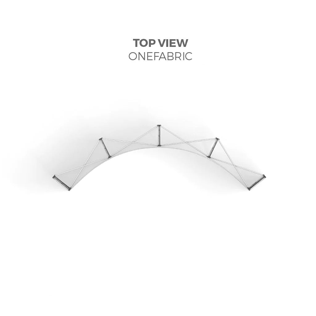 OneFabric 10ft Pop-Up Curved Display
