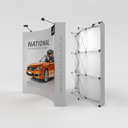 OneFabric 8ft Pop-Up Curved Display