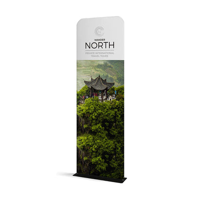 Double-Sided Fabric Display - 36" W