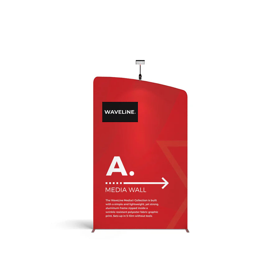 WaveLine Media Display Wall A - Left - Replacement Graphic
