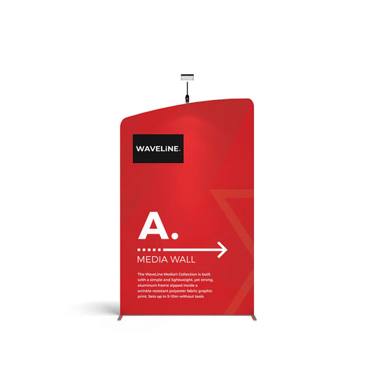 WaveLine Media Display Wall A - Right - Replacement Graphic