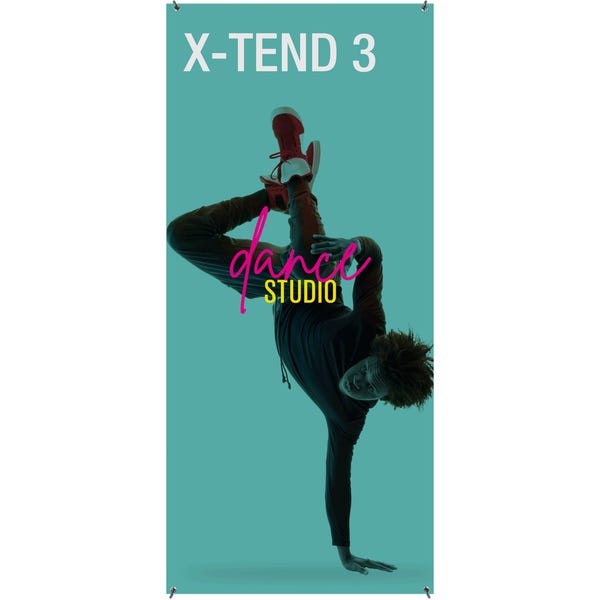 X-TEND 3 Spring Back Banner Stand - Replacement Graphic