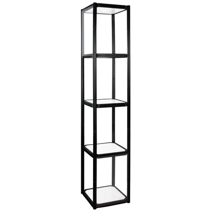 TWIST Portable Display Cabinet with 4 shelves