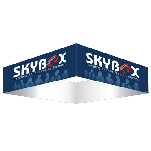 20 Ft. Square 48 In. Hanging Banner with Outside Graphic