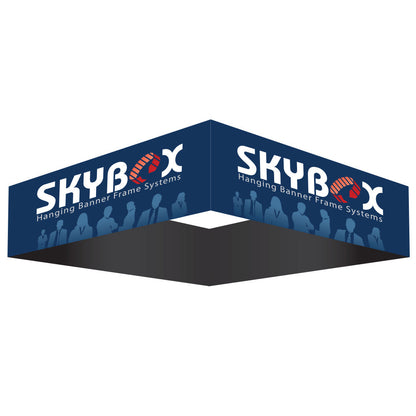 20 Ft. Square 48 In. Hanging Banner with Outside Graphic