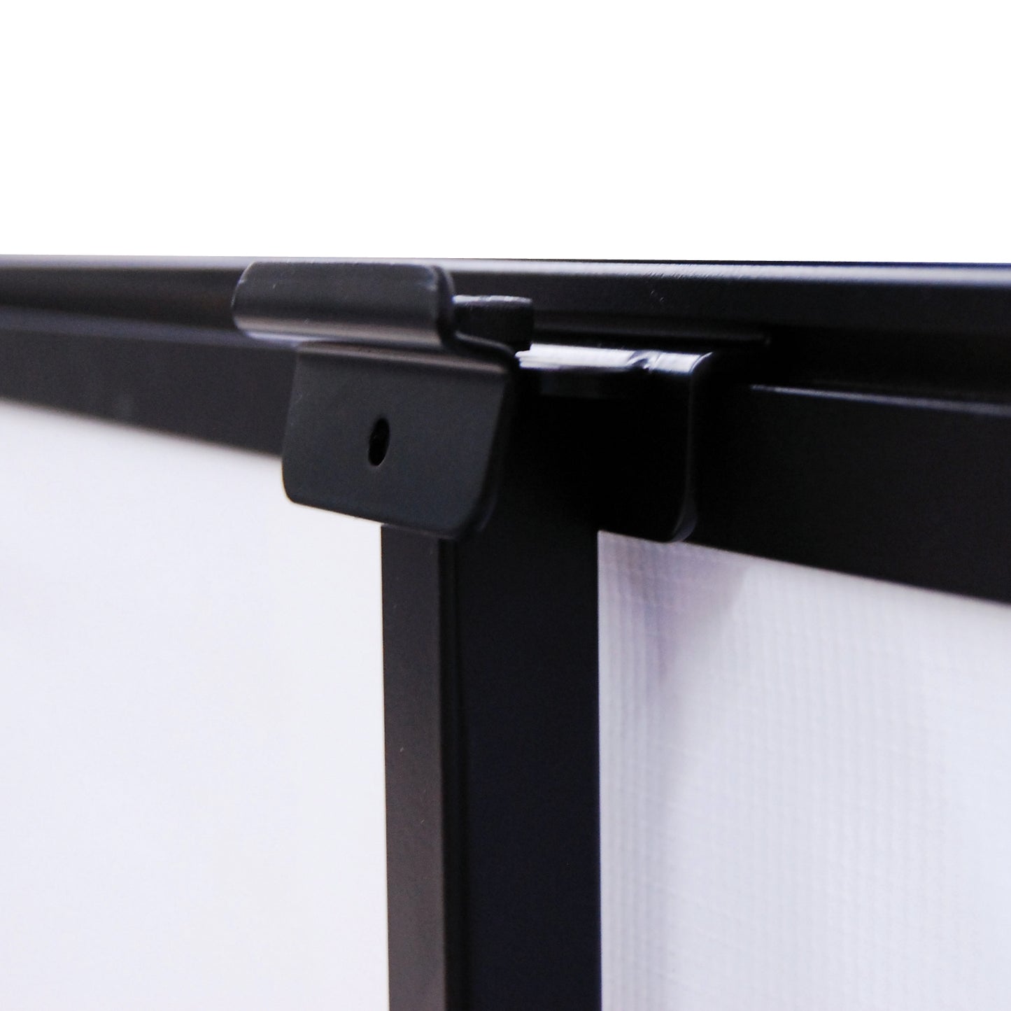 24" Snap Rail Single Banner Display Kit