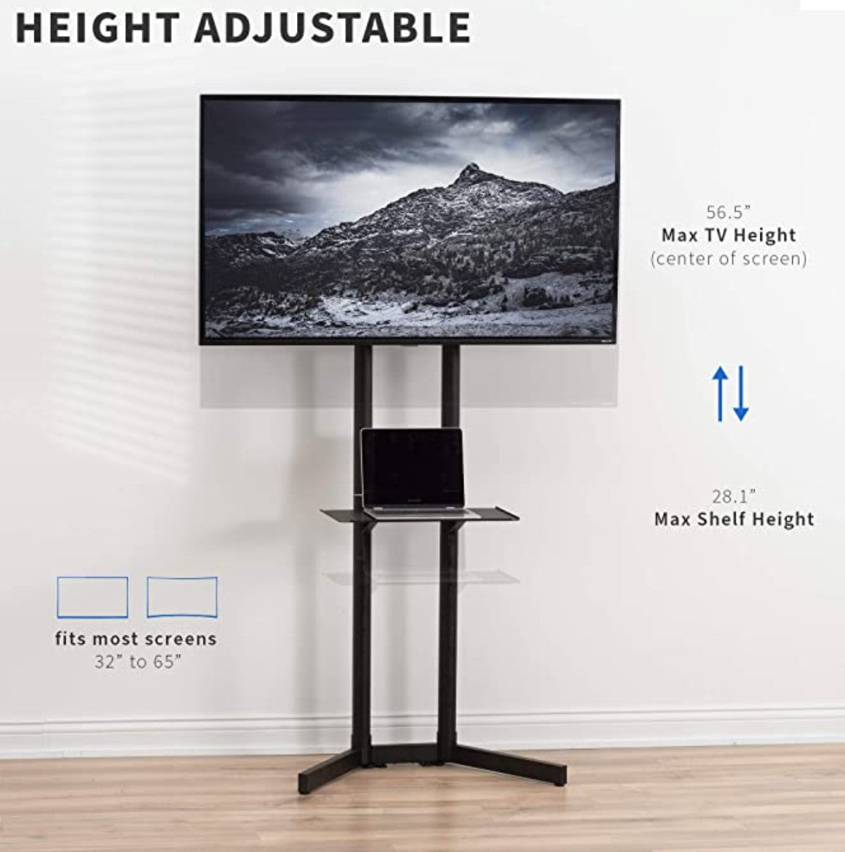 TV Floor Stand for 32 to 65 inch
