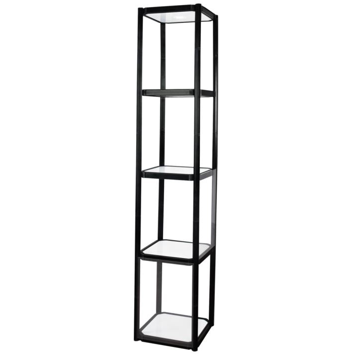 TWIST Portable Display Cabinet with 4 shelves