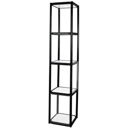 TWIST Portable Display Cabinet with 4 shelves