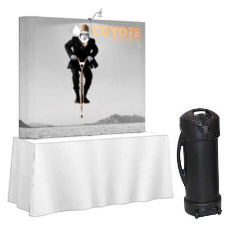 Coyote Popup - 6' Straight Tabletop Kit