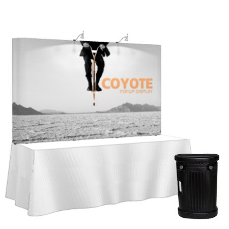 Coyote Popup - 8' Straight Tabletop Kit