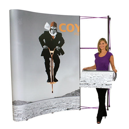 Coyote PopUp - 10ft Curved Graphic Kit