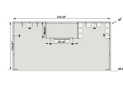 H-Line Modular 10ft x 20ft h20-06