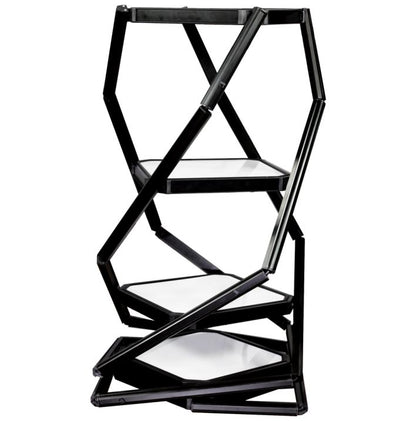 TWIST Portable Display Cabinet with 4 shelves