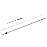 7' Falcon Flag Kit – Double-Sided with Ground Spike
