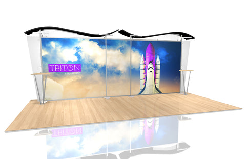 20 Ft Triton Alumalite V2 Wave Display