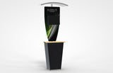 Alumalite Classic Kiosk Display With Canopy